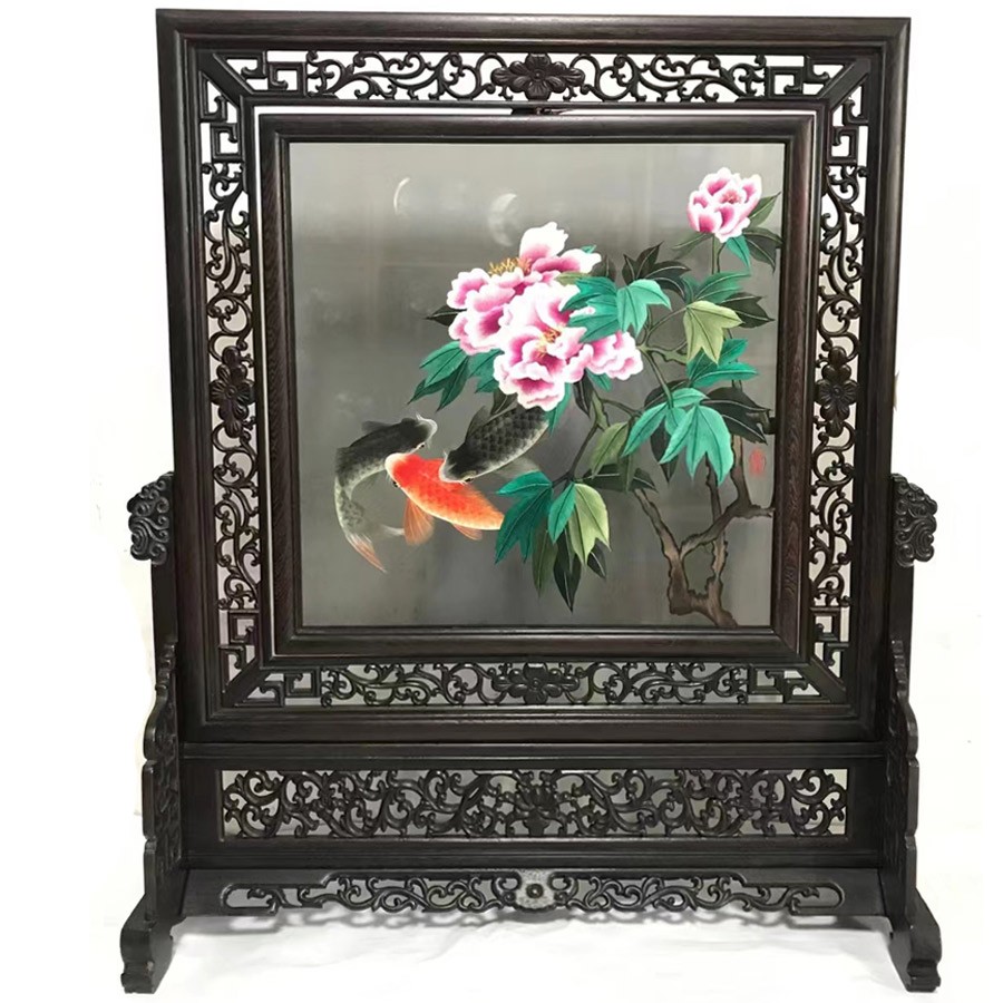 40-40精品牡丹鲤鱼